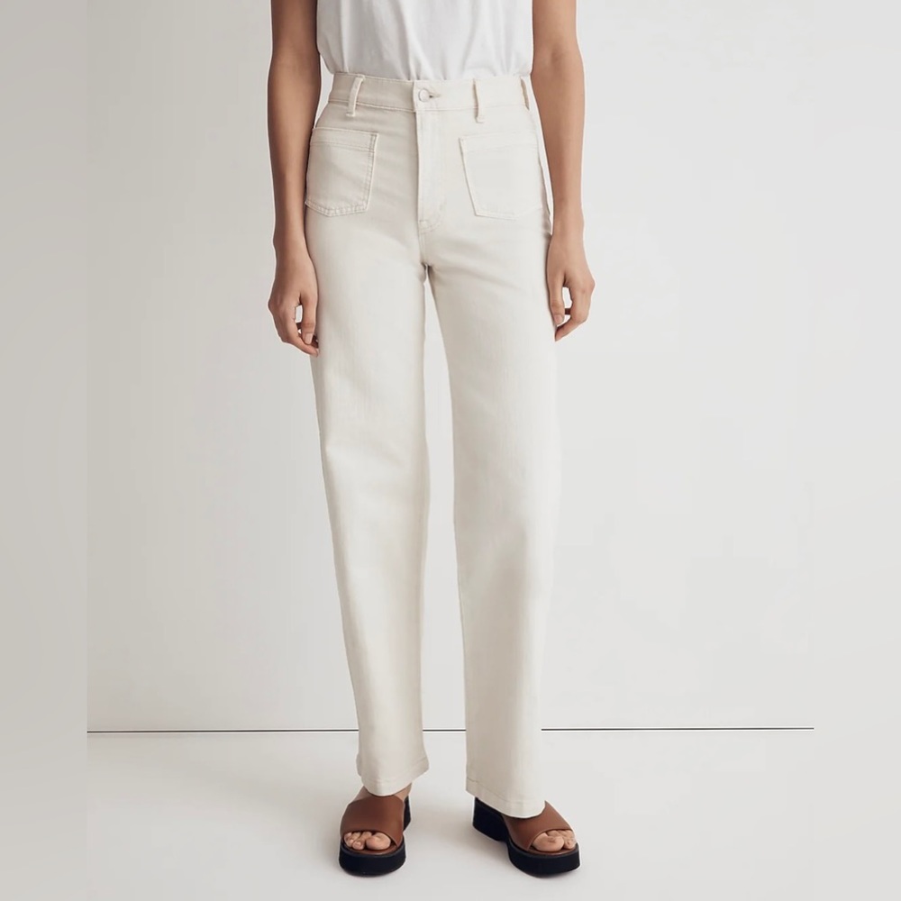 NWT Madewell The Perfect Vintage Wide-Leg Jean, size 32, NM699